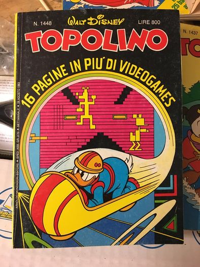 Mickey Mouse Italian Magazine 70's and 80's lot of 70