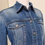 Fitted denim jacket Image 2