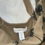 Topshop Women's Ribbed Palm Tree Print Tank Mini Dress in Olive Khaki - Size UK 8 Image 3