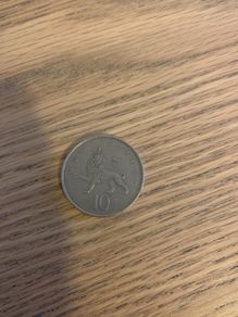 1979 UK 10p coin