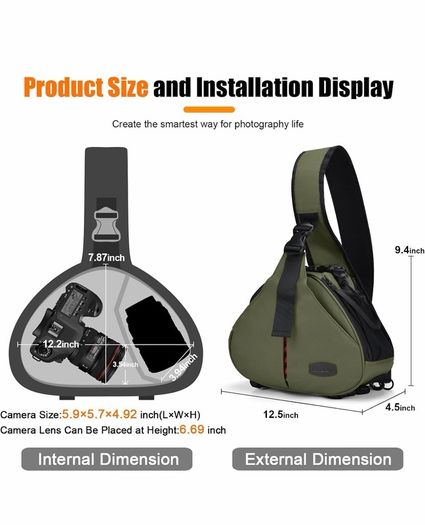 DSLR camera bag