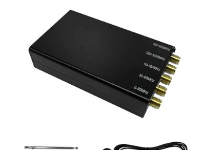 BRAND NEW 10kHz-1GHz Portable SDR Receiver RSP HF AM FM SSB CW Aviation Band Receiver Multiplatform Amateur Radio with Antenna