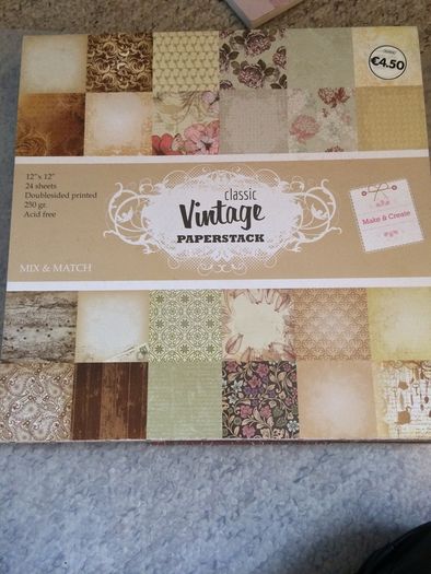craft paper and fabric