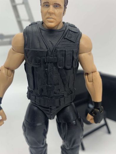 wwe elite series 25 &  26 The Shield Seth Rollins, Roman Reigns & Dean Ambrose action figures
