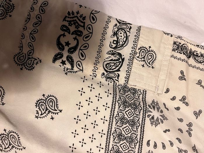 Printed trousers