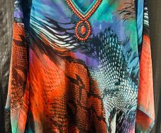 Anne Smith beach / pool throw over size 14/16