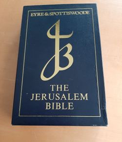 The Jerusalem Bible with zipper