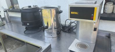 Cheffing dishes burco boiler coffee machine &soup  kettle