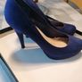 New Look Royal Blue Court Shoes Size 6 Image 2