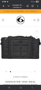 6 pack bag - Meal prep