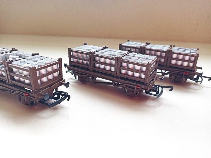 Model  Railway Irish Guinness Wagons