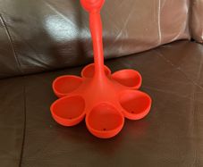Silicone eggs holder