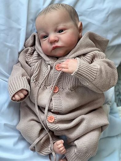 Reborn Baby Dolls Girls 45CM Realistic Newborn Babies Silicone Baby Doll That Look Real Lifelike Preemie Baby Dolls Soft Baby Toys for Girls (FREE POSTAGE)