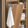 Bathroom  Storage Cabinet  Laundry Basket vintage style Image 2