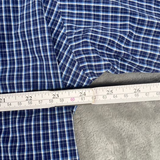 Ralph Lauren Mens Button Down Blake Shirt Blue Check - Size L