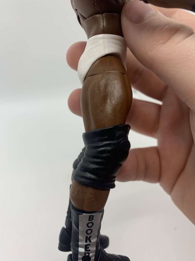 wwe elite custom booker t action figure
