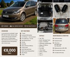 2013 Volkswagen Touran 7 seater