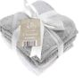 2 Soft White Elli and Raff Baby Hooded Bath Time Towel 100% cotton Baby Gift MULTIPLE COLOURS AVAILABLE (FREE POSTAGE) Image 3