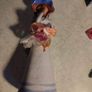 Swedish vintage studio pottery Flower Girl figurine Image 7