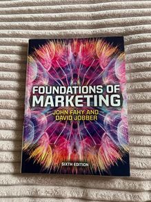 Foundations of Marketing