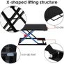 _Sit-Stand Desk, Height-Adjustable, Computer Desk, Manual Height Adjustable Rack, Suitable for All Standard desktops, Ideal for Offices, Installation Free, Office Product Image 6
