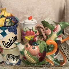 Vintage vegetable ceramics X 4
