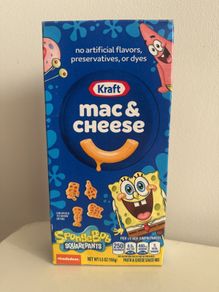 Spongebob kraft mac n cheese american