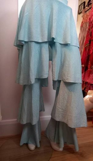 Statement Abba esque Lurex Trousers