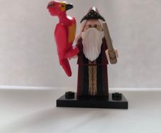 LEGO Minifigure of Albus Dumbledore from the Harry Potter Series 2.