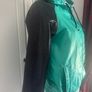 DC Apparel Division ladies  chorus lightweight windbreaker green jacket size S Postage included Image 3