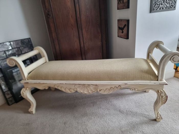 Stunning Carved Bench