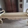 Stunning Carved Bench Image 2