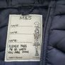 M&S navy girls hooded jacket Image 4