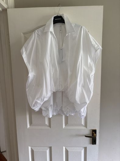 Diffusion by Kate bubble hem blouse one size