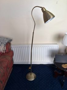 Gold Long Pendant Light
