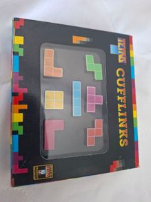 Cufflinks from Tetris