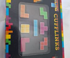 Cufflinks from Tetris