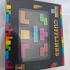 Cufflinks from Tetris