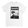 Oasis Band Photo Vintage Style Heavyweight Unisex Crewneck T-shirt Image 2