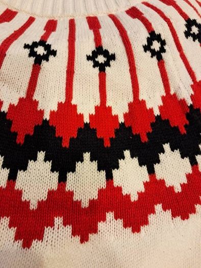 J.Crew Graphic Fair Isle Sweater