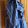 BNWTS Zara Ladies Blue and White Cotton top blouse size XL Uk 16 postage included Image 2