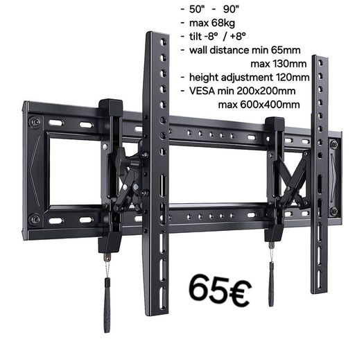 TV Brackets Wall Mounts Flat Tilt Swivel Long Arm