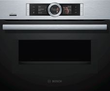 BOSCH CMG676BS6B built in combi oven with microvave, faulty