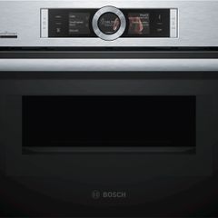 BOSCH CMG676BS6B built in combi oven with microvave, faulty