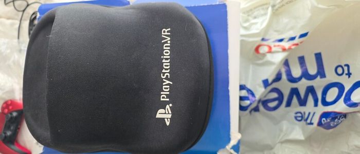 PS5 with PSVR and games