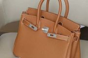 Luxury leather handbag
