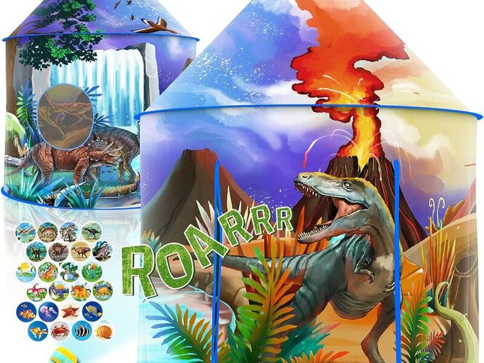 Dinosaur Pop Up Play Tent for Kids - Indoor & Outdoor - Brand New