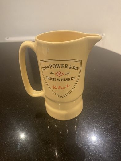 John Power small whiskey water jug