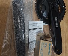 Bicycle parts / crankset + bottom bracket