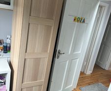 IKEA frame and door